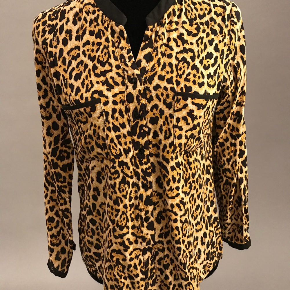 Animal Print Blouse